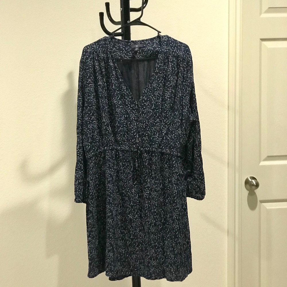 Gap long sleeve floral dress